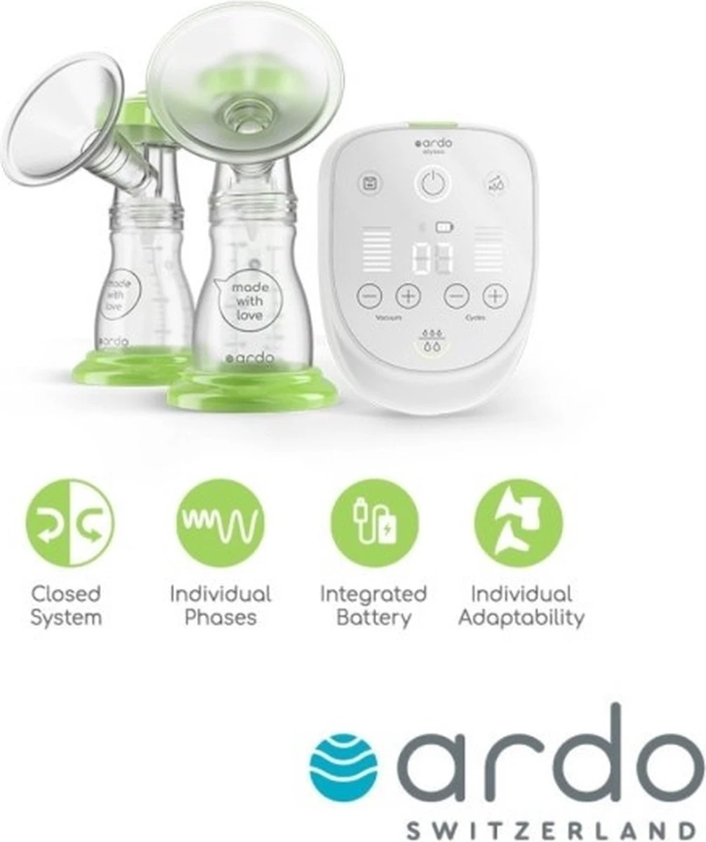 Ardo Alyssa Dubbele Elektrische Borstkolf 7 Ardo Alyssa Dubbele Elektrische Borstkolf - Afbeelding 5