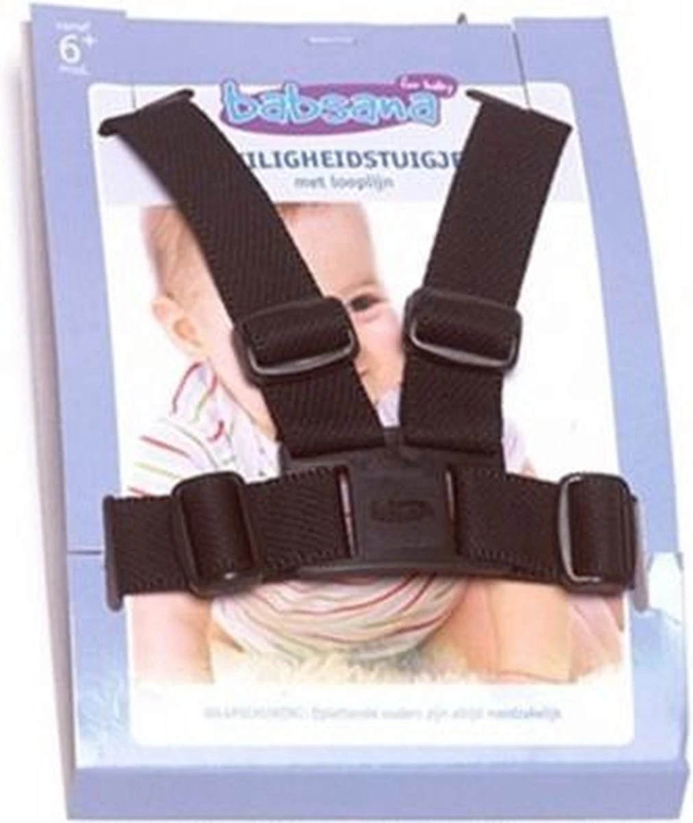 Babsana Universeel Zwart Nylon Kinderstoel Tuigje TB-1162 5 Babsana Universeel Zwart Nylon Kinderstoel Tuigje TB-1162 - Afbeelding 3