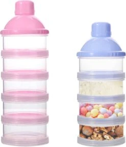 Babylatte® - Melkpoedertoren - BPA Vrij - Babypoeder Bewaarbakjes - Doseerdoosje -- Poedertoren - Babyuitzet – Kraamcadeau - Groen - 5-laags -Stokke Verkoop 1024x1200 1