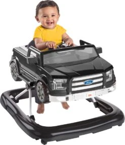 Bright Starts Ford F-150 Agate Zwart 3-in-1 Loopstoel En Loopwagen K12861