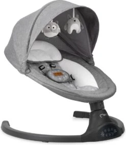Momi Lami Dark Grey Elektrische Babyschommel BULE00022