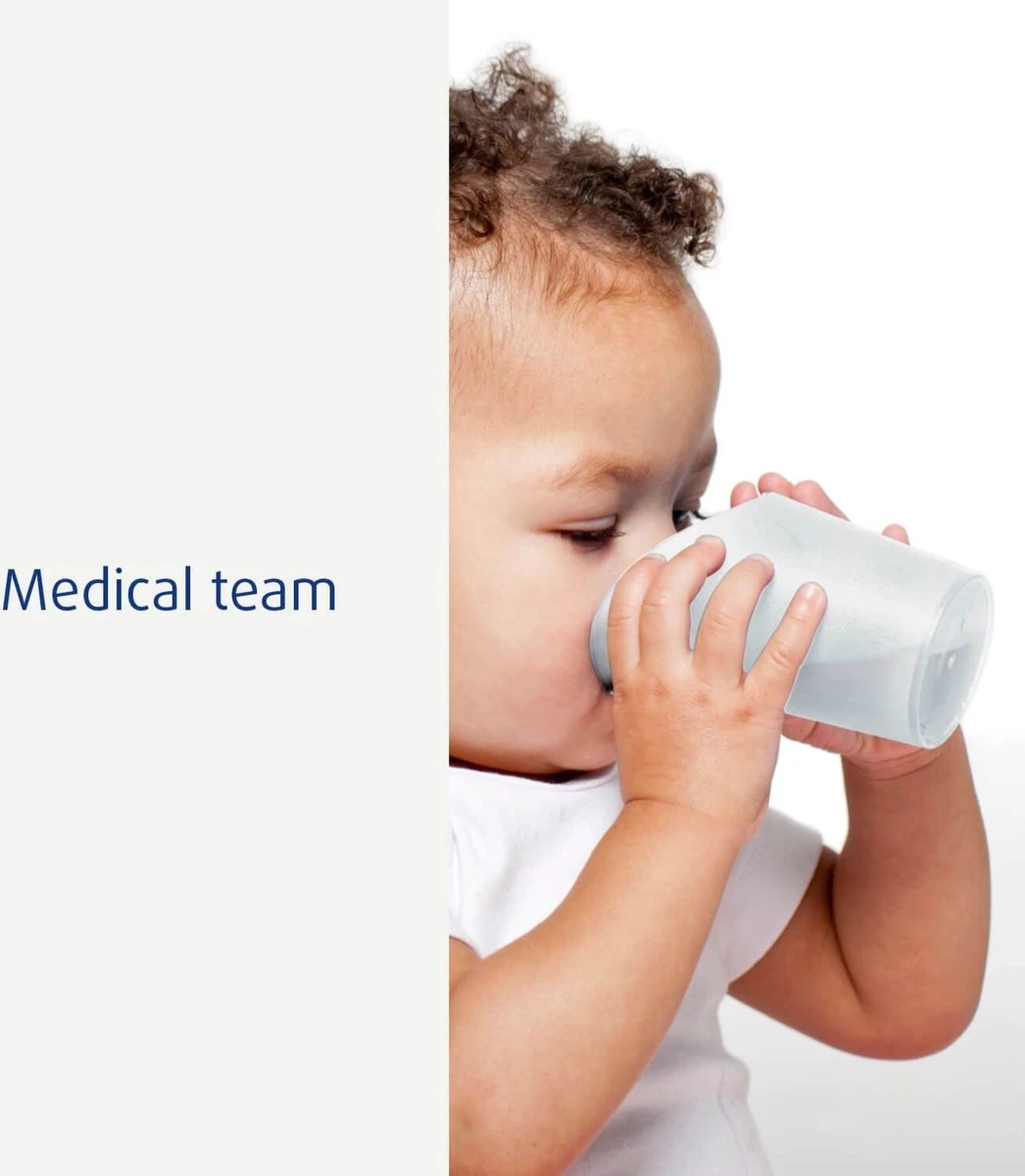 Difrax Oefen Drinkbeker - Wit 4 Difrax Oefen Drinkbeker - Wit - Afbeelding 2