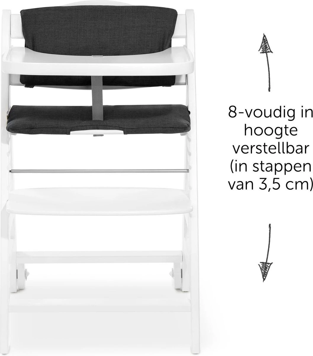 Hauck Beta Plus Kinderstoel - Newborn Set Deluxe - Wit 12 Hauck Beta Plus Kinderstoel - Newborn Set Deluxe - Wit - Afbeelding 10