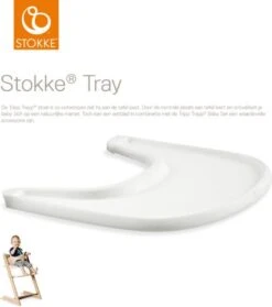 Stokke® Tray White Voor De Tripp Trapp Kinderstoel -Stokke Verkoop 1064x1200