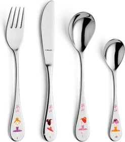 Amefa 4-delige Kinder Bestek Set Ballerina