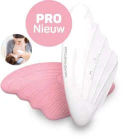 Vulpes BabyCare® Borstmassage Apparaat - Borstvoeding Stimulatie - Borstschelp - Borstkolf - 2-in-1 Warmte & Vibratie - Verstopte Kanalen - Mastitis - Stimuleert Bij Borstvoeding & Kolven
