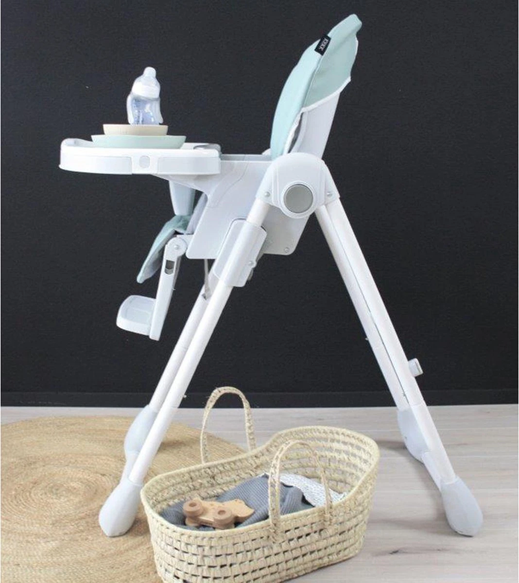 Kekk Kinderstoel Riva - Eetstoel Voor Kinderen - Olijfgroen 11 Kekk Kinderstoel Riva - Eetstoel Voor Kinderen - Olijfgroen - Afbeelding 9