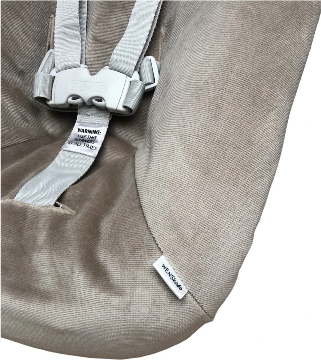 #14 Stokke Tripp Trapp Newborn Hoes, Velours Zand 5 #14 Stokke Tripp Trapp Newborn Hoes, Velours Zand - Afbeelding 3