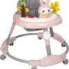 Housie Loopstoeltje Baby - Baby Walker - Speelblad Met Konijn & Muziekfunctie - Pastel Roze -Stokke Verkoop 1075x1200