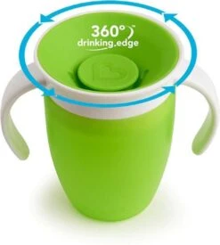 Munchkin Miracle Drinkbeker 360 Trainer Cup Groen -Stokke Verkoop 1079x1200 4