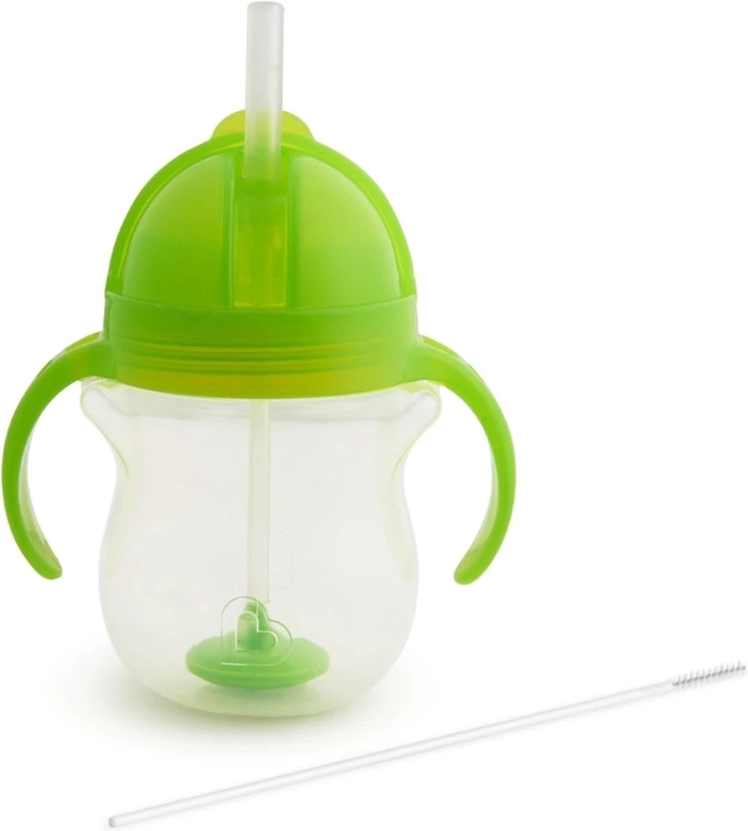 Munchkin Tip & Sip Drinkbeker Met Rietje Groen 3 Munchkin Tip & Sip Drinkbeker Met Rietje Groen