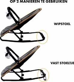 Deryan Rocker Wipstoel - Luxe 2-in-1 - Graphite 19 Deryan Rocker Wipstoel - Luxe 2-in-1 - Graphite -Stokke Verkoop 1084x1200 1