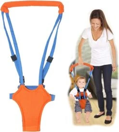 Merkloos Kind Leren Lopen - Loop Ondersteuning - Baby Walker - Baby Loopstoel - Peuter Harnas - Baby Speelgoed