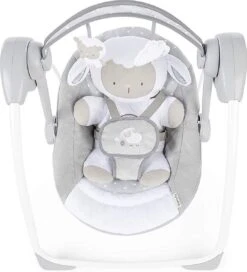Ingenuity 0m+ Comfort 2 Go Portable Swing™ - Cuddle Lamb / Babyschommel -Stokke Verkoop 1088x1200
