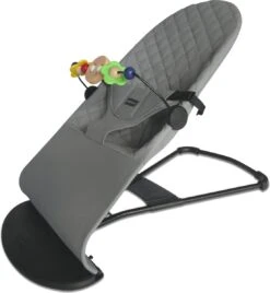 Skye & Scott Wipstoel Baby - Baby Bouncer - Schommelstoel Baby - Baby Swing - Met Speelboog - Grijs