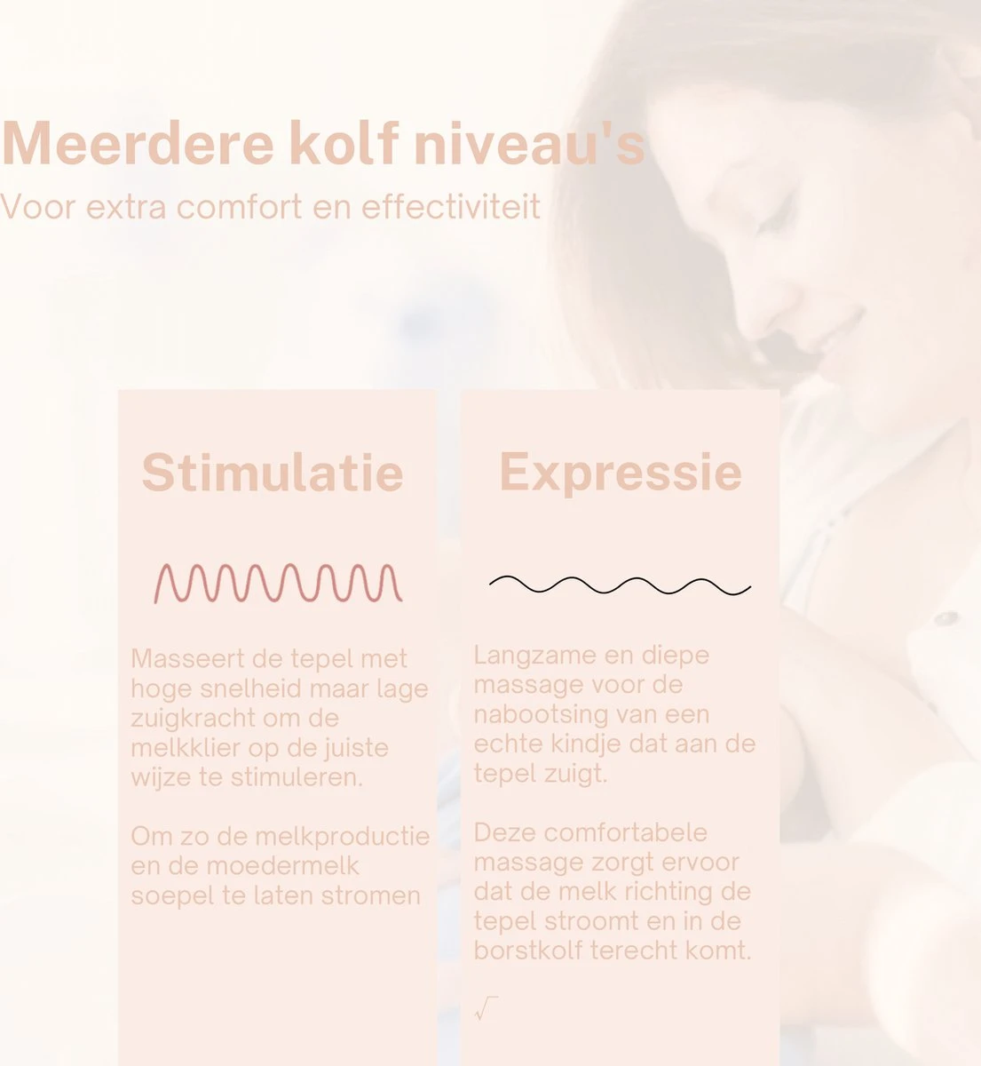 Elektrische Draadloze Borstkolf - Handsfree & Draagbaar – BPA-Vrij - Incl. 30 Moedermelkbewaarzakjes & Borstvoeding E-Book 12 Elektrische Draadloze Borstkolf - Handsfree & Draagbaar – BPA-Vrij - Incl. 30 Moedermelkbewaarzakjes & Borstvoeding E-Book - Afbeelding 10