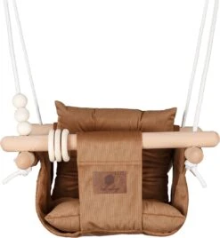 Baby / Kinder Schommel Voor Binnen Of Buiten! - Luxe Baby Swing Corduroy - Ribstof Bruin - Ribfluweel - Schommelstoel Inclusief Kussens, Bevestigingsmaterialen En Veiligheidsriem 16 Baby / Kinder Schommel Voor Binnen Of Buiten! - Luxe Baby Swing Corduroy - Ribstof Bruin - Ribfluweel - Schommelstoel Inclusief Kussens, Bevestigingsmaterialen En Veiligheidsriem -Stokke Verkoop 1106x1200 4