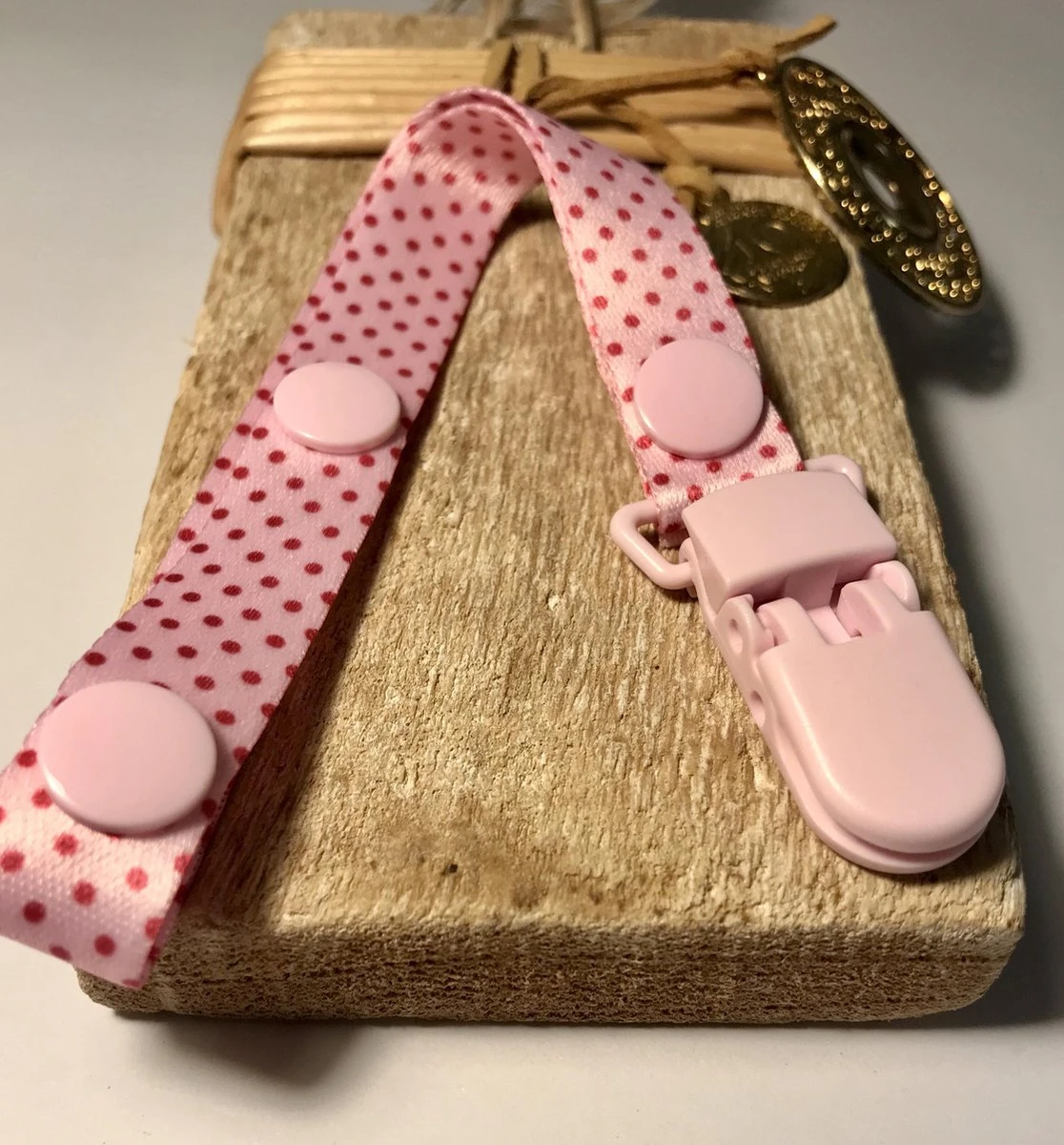 Speenclip Speenkoord Roze Rood Stipjes Dotjes Meisje Baby - Goedkoop - Gratis Verzending 3 Speenclip Speenkoord Roze Rood Stipjes Dotjes Meisje Baby - Goedkoop - Gratis Verzending