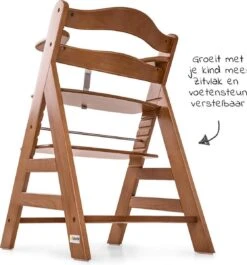 Hauck Alpha Plus Kinderstoel - Newborn Set Deluxe - Walnoot -Stokke Verkoop 1117x1200