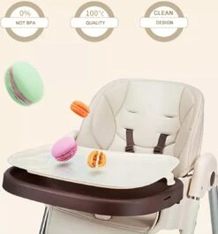 Tissy® 2 In 1 Eetstoel / Kinderstoel – Bruin/Beige – Inklapbare Eetstoel Met Speeltafel -Stokke Verkoop 1118x1200 2