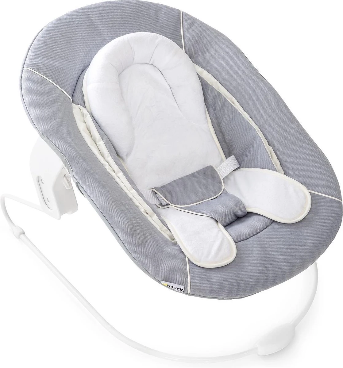 Hauck Alpha Bouncer 2 In 1 Wipstoel - Stretch Grey 12 Hauck Alpha Bouncer 2 In 1 Wipstoel - Stretch Grey - Afbeelding 10