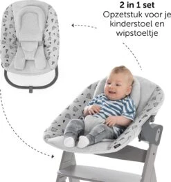 Hauck Alpha Plus Kinderstoel - Newborn Set XL - Grijs -Stokke Verkoop 1125x1200