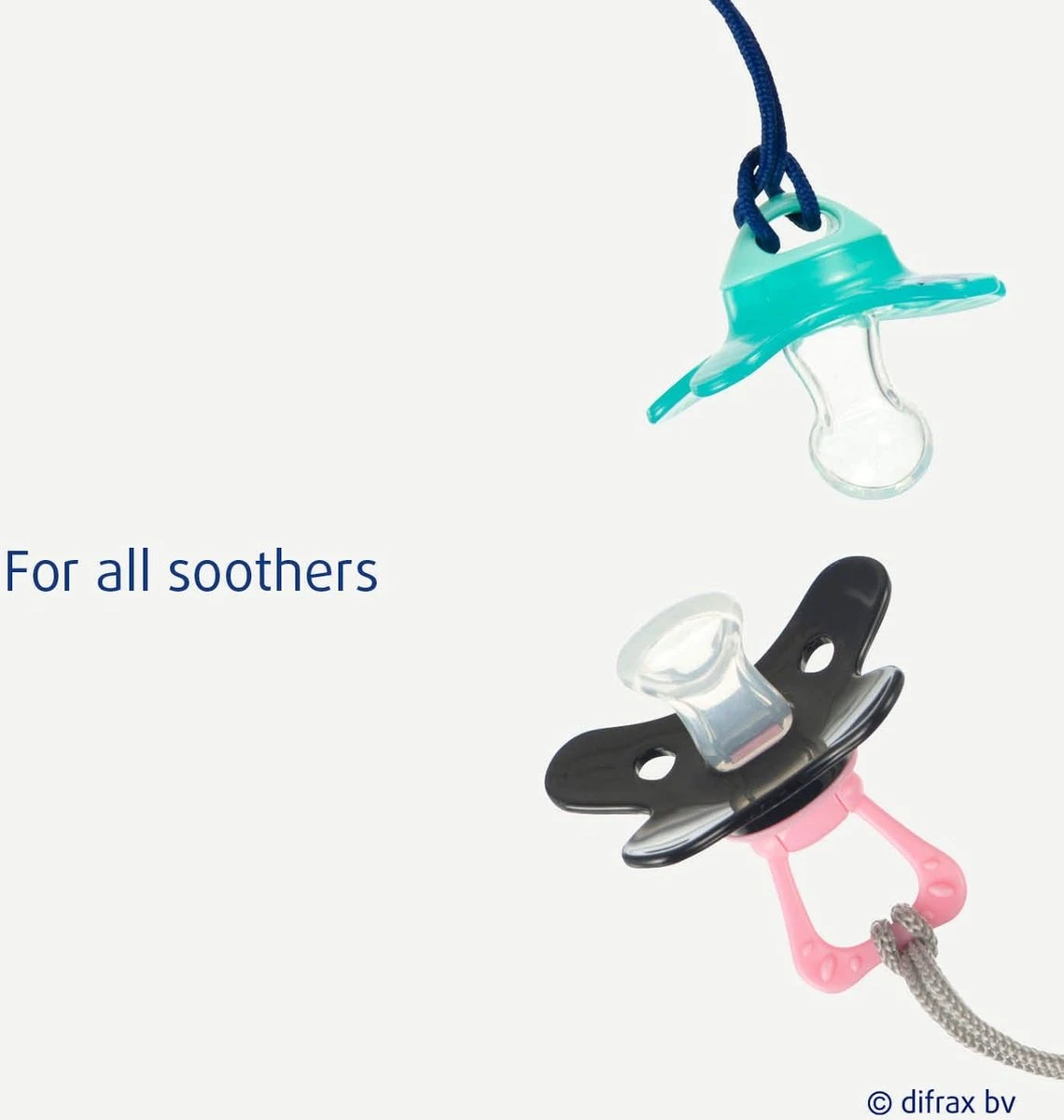 Difrax - Woezel & Pip - Fopspeenkoordje 4 Difrax - Woezel & Pip - Fopspeenkoordje - Afbeelding 2