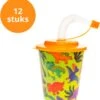 Uitdeelbekers - Uitdeelcadeau - 12 Stuks - Dino's - Drinkbeker - 3D Effect -Stokke Verkoop 1140x1200 4