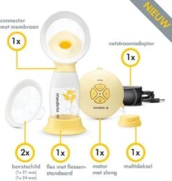 Medela Swing Flex - Enkel Elektrische Borstkolf - Geel 22 Medela Swing Flex - Enkel Elektrische Borstkolf - Geel -Stokke Verkoop 1141x1200 9