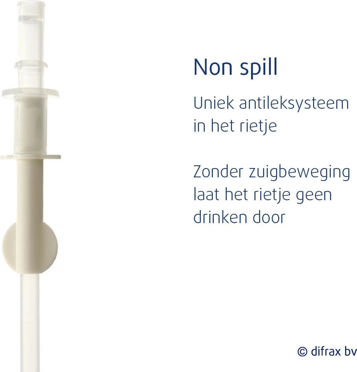 Difrax Rietjesbeker Antilek - 250 Ml - Oranje/Pumpkin 6 Difrax Rietjesbeker Antilek - 250 Ml - Oranje/Pumpkin - Afbeelding 4