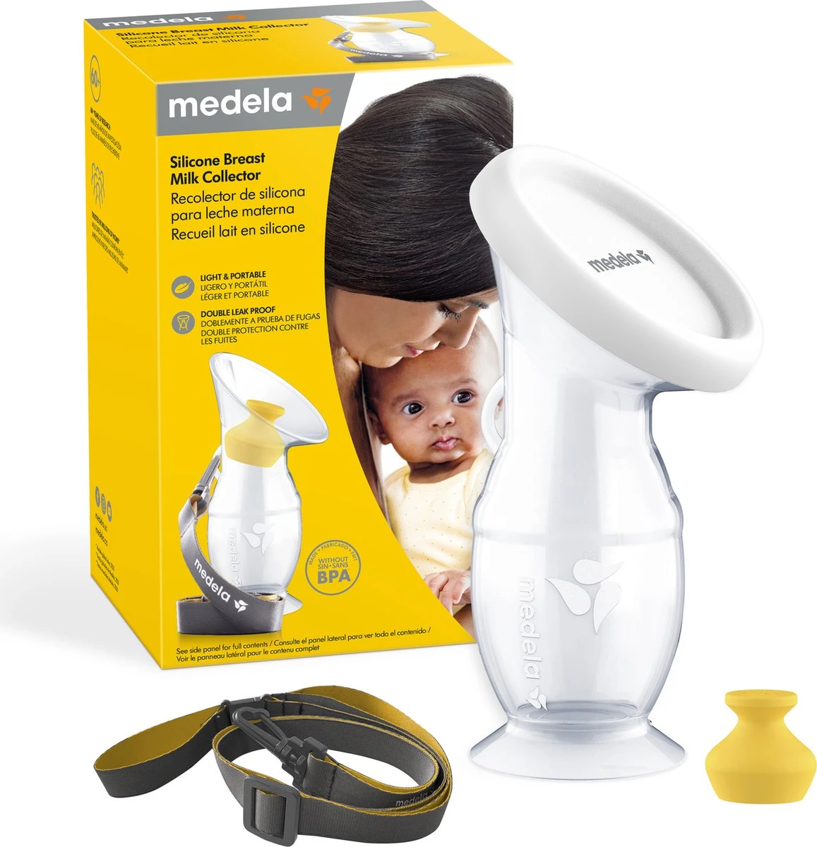 Medela Siliconen Moedermelkcollector - Melk Collector Borstvoeding - Siliconen Borstkolf - 100 Ml Moedermelk 11 Medela Siliconen Moedermelkcollector - Melk Collector Borstvoeding - Siliconen Borstkolf - 100 Ml Moedermelk - Afbeelding 9