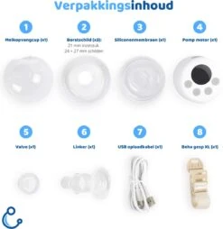Kolvy® Max Draadloze Elektrische Borstkolf - Dubbel - Intelligente Kolfapparaten - Handsfree Breast Pump - USB Oplaadbaar - Professioneel - Incl. 3 Maten -Stokke Verkoop 1165x1200 10