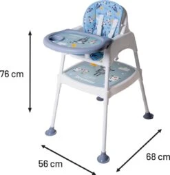 3-in-1 Werktafel Gevoerde Kinderstoel - Lamspatroon 13 3-in-1 Werktafel Gevoerde Kinderstoel - Lamspatroon -Stokke Verkoop 1168x1200