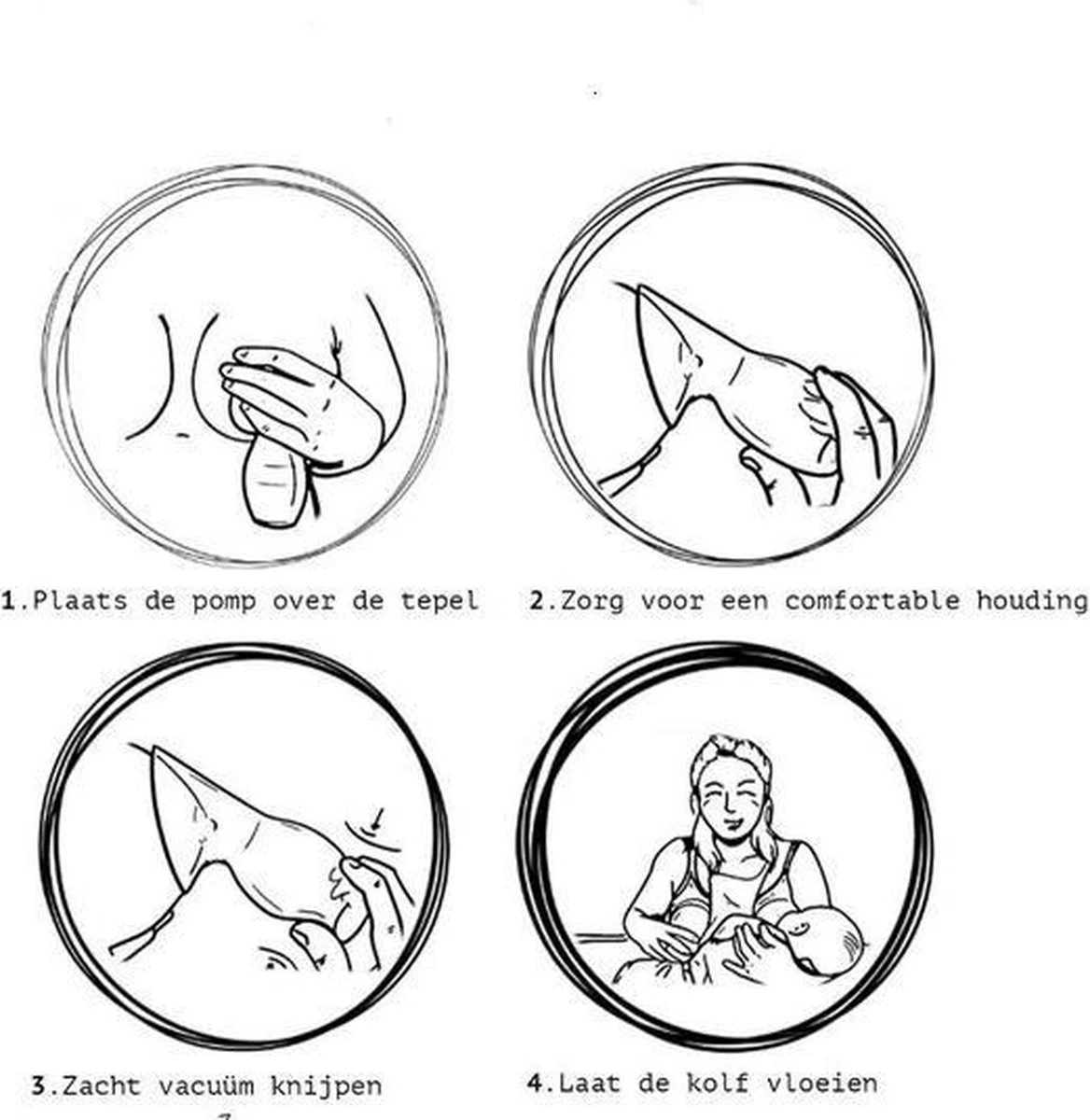 Teppie Borstkolf Handmatig - Handkolf - Lekschaal Voor Borstvoeding - Siliconen Kolfapparaat 100% BPA-Vrij 7 Teppie Borstkolf Handmatig - Handkolf - Lekschaal Voor Borstvoeding - Siliconen Kolfapparaat 100% BPA-Vrij - Afbeelding 5