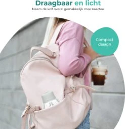 Nutrea EasyFlow 2 Stuks – Elektrische Draadloze Borstkolf 21 Mm – Handsfree Borstkolf – Oplaadbare Accu – Snelheid Aanpasbaar -Stokke Verkoop 1168x1200 8