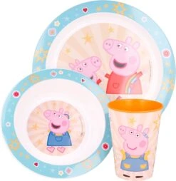 Peppa Pig Ontbijtset 3 Delig