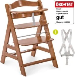 Hauck Alpha Plus Kinderstoel - Newborn Set Deluxe - Walnoot -Stokke Verkoop 1171x1200 1