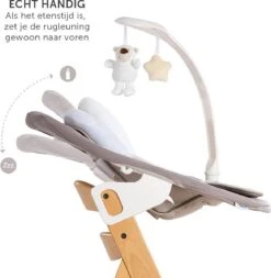 Hauck Alpha Plus Kinderstoel - Newborn Set Deluxe - Natural / Beige -Stokke Verkoop 1172x1200