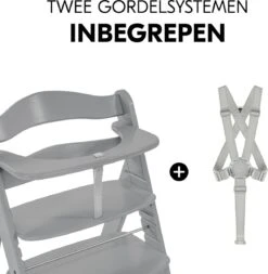 Hauck Alpha+ Kinderstoel - Grijs -Stokke Verkoop 1173x1200