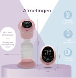 BELOOVD Handkolf - Kolfapparaat - Elektrische Borstkolf - Siliconen - Breast Pump - Incl. Kolfdagboek & Fles -Stokke Verkoop 1173x1200 7