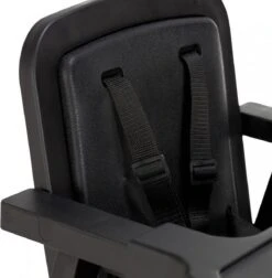 Puck Plain Kinderstoel Met Kussen Zwart -Stokke Verkoop 1174x1200