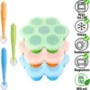 Multifunctionele Babyvoeding Bewaarbakjes Met Baby Lepeltjes - Set Van 6 - Bewaarbakje - Baby Voeding - Moedermelk Bewaren - Bewaren - BPA Vrij - Babyvoeding Diepvriesbakje - Ijslolly Vromen - Baby - Mini Cupcakes - Invriezen - Afsluiten - Magnetron -Stokke Verkoop 1176x1200 8