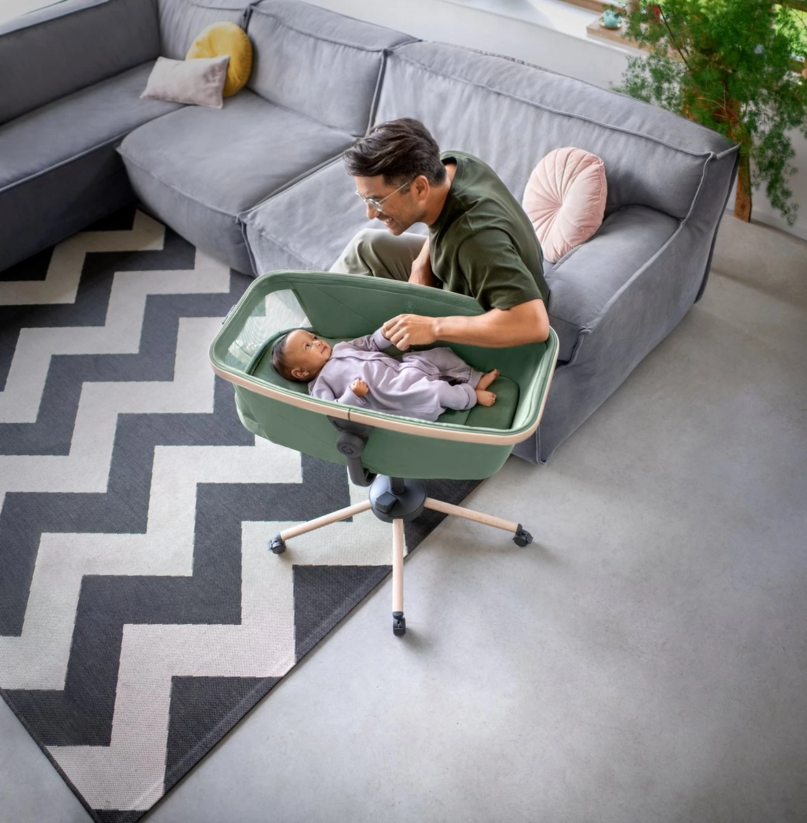 Maxi-Cosi Alba - Beyond Green - Kinderstoel - Vanaf De Geboorte Tot Ca. 3 Jaar 5 Maxi-Cosi Alba - Beyond Green - Kinderstoel - Vanaf De Geboorte Tot Ca. 3 Jaar - Afbeelding 3