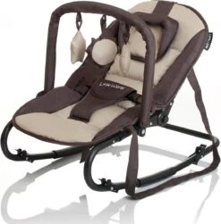 Wipstoel Little World Stardust Brown 'n Beige (incl. Speelboog)