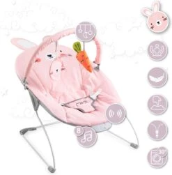 Merkloos MoMi GLOSSY - Automatisch Wipstoeltje, Met Muziek - Bunny -Stokke Verkoop 1181x1200 1