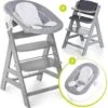 Hauck Alpha Plus Kinderstoel - Newborn Set - Grijs -Stokke Verkoop 1186x1200 1