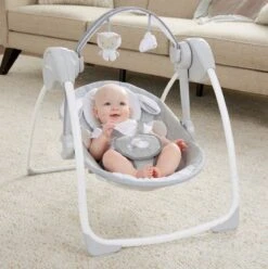 Ingenuity 0m+ Comfort 2 Go Portable Swing™ - Cuddle Lamb / Babyschommel -Stokke Verkoop 1193x1200 9