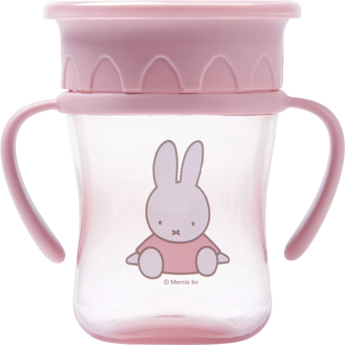 Nijntje Roze 250ml 360° Anti-lek Drinkbeker Met Handvaten 12921 3 Nijntje Roze 250ml 360° Anti-lek Drinkbeker Met Handvaten 12921