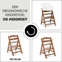 Hauck Alpha+ Kinderstoel - Walnoot 37 Hauck Alpha+ Kinderstoel - Walnoot -Stokke Verkoop 1198x1200 4