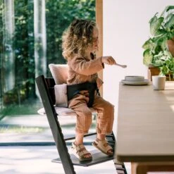 Ukje Stoelverkleiner - Geschikt Voor Stokke Tripp Trapp - Kinderstoel - Kussenset - Grijs - Wafelstof - Extra Dik -Stokke Verkoop 1199x1200 8